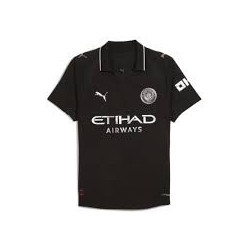 Maillot Extérieur Manchester City 2025/26 – Noir